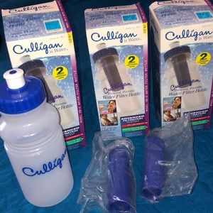 Three Culligan Filtered Water Bottles NIB